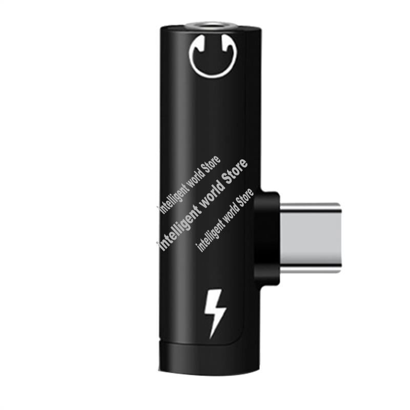 Earphone Splitter Jack - 2 อิน 1 ไทป์ ซีอะแดปเตอร์แยกสัญญาณสำหรับหัวเว่ยถึง 3.5