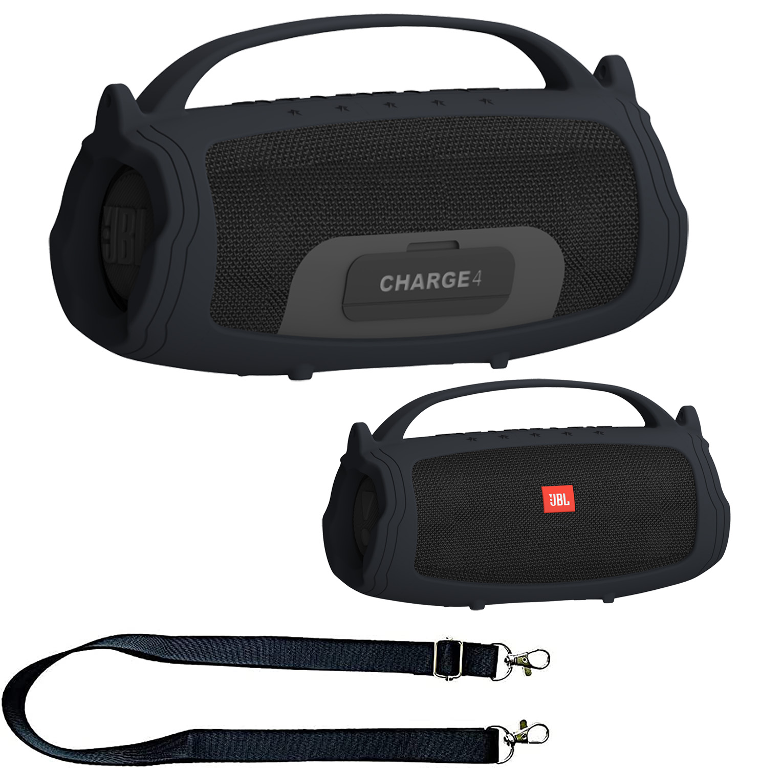 Jbl Speaker Go 4 - ที่จับซิลิโคนฝาครอบป้องกันและ Tali bahu ในการชาร์จ JBL 4/5ลำโพงบลูทูธ