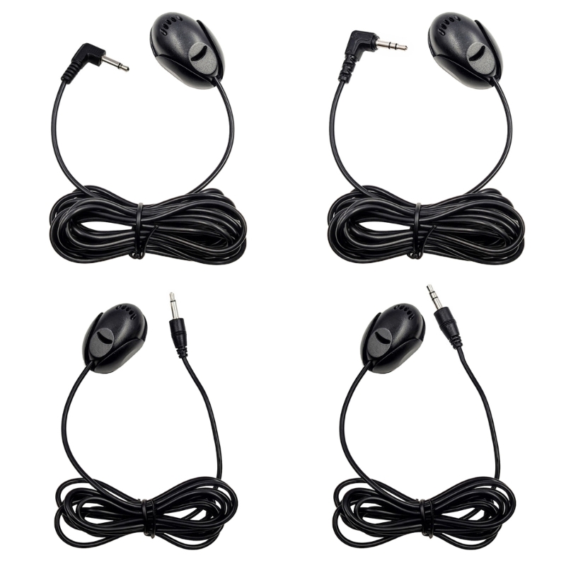 Audiophile Headphone Wired - เครื่องเสียงรถยนต์ไมโครโฟน 3.5 มม.ไมโครโฟนภายนอกสําหรับรถยนต์หน่วยบลูทูธสเตอริโอวิทยุ GPS DVD Mikrofo/Micro