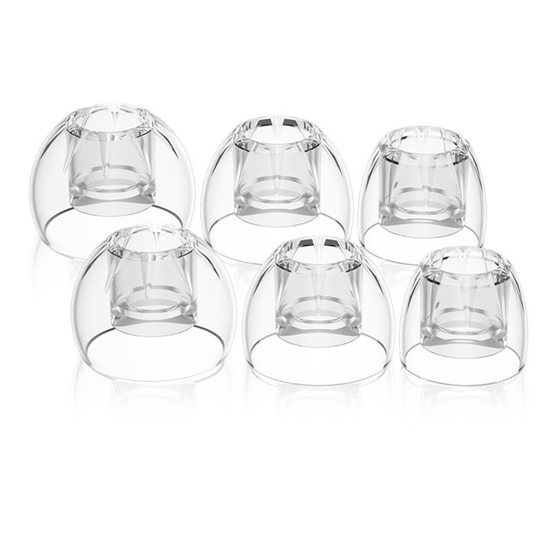Silicone Ear Tip Replacement - จุกหูฟังซิลิโคน A23F สำหรับ KZ LS01, จุกหูฟังที่มีความยืดหยุ่นสูง