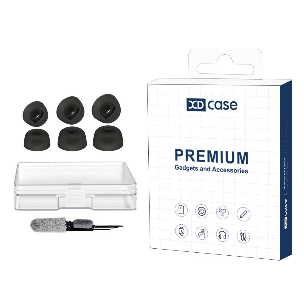 Earphone Foam Tip - XDcase 3 คู่ใน 1 ชุดจุกหูฟังซิลิโคนสำหรับเปลี่ยน สำหรับจาบร้า
