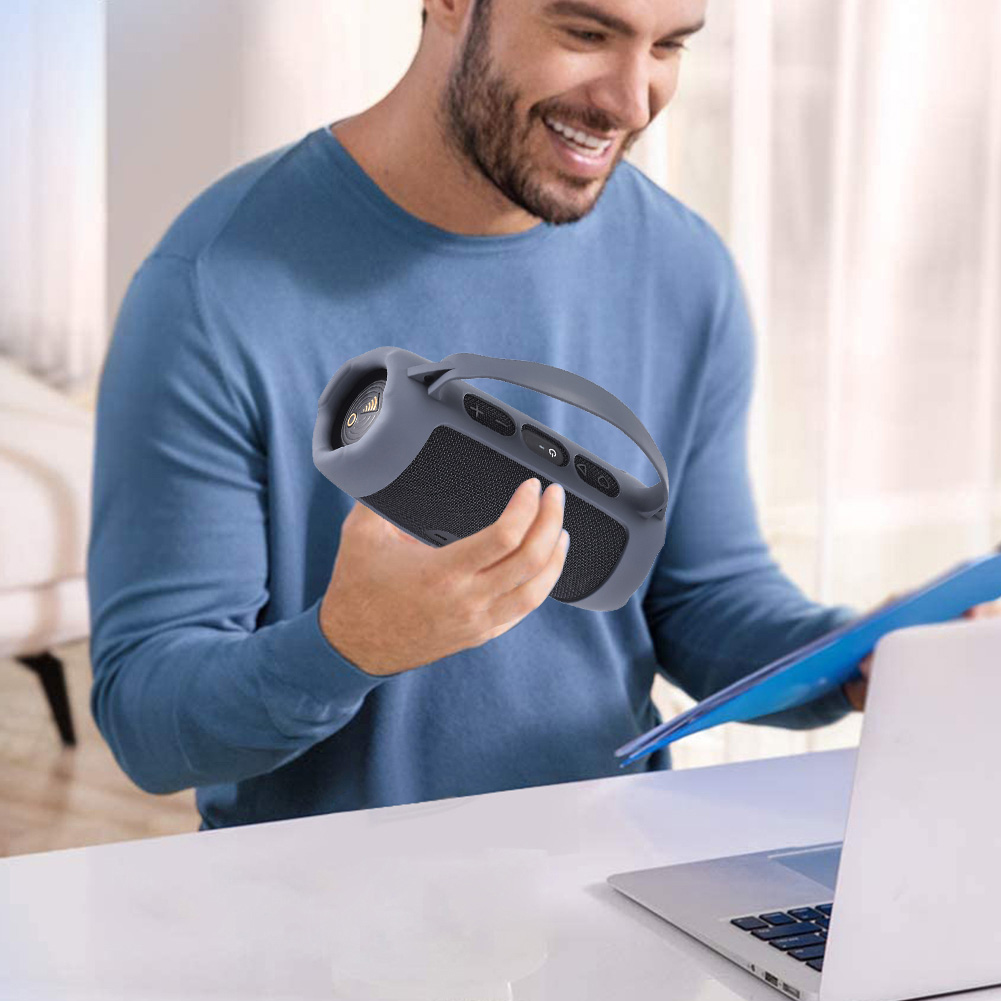 Jbl Speaker Charge 5 - เคสซิลิโคนป้องกันพร้อมสายสะพายสําหรับลําโพงไร้สาย JBL Charge 5 กันกระแทกและกันน้ํา