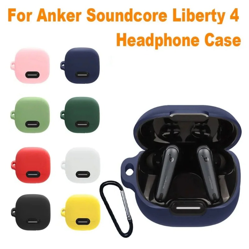 Anker Speaker Soundcore Boom 2 - เหมาะสำหรับเคสป้องกันหูฟังซาวด์คอร์ แอนเคอร์ ลิเบอร์ตี้ 4 เอ็นซีเคสบางและเป็นมิตรกับสิ่งแวดล้อมซิลิโคนป้องกันเปลือก