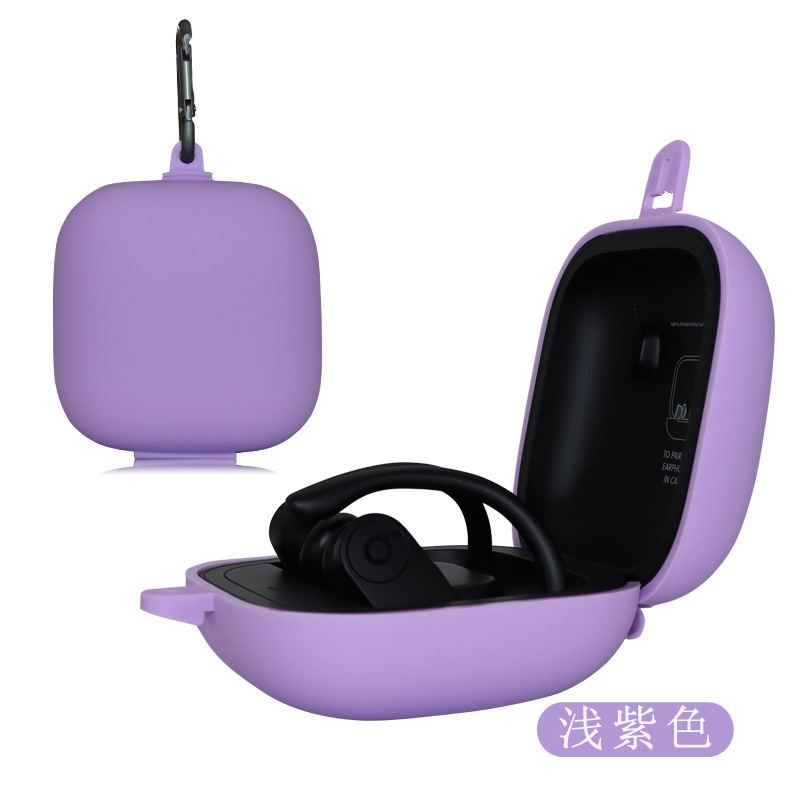 Beats Headphone Powerbeats Pro - ที่ครอบหูฟัง Apple Beats Pro, อุปกรณ์ป้องกันกล่องหูฟังบลูทูธเคสซิลิโคนนิ่ม