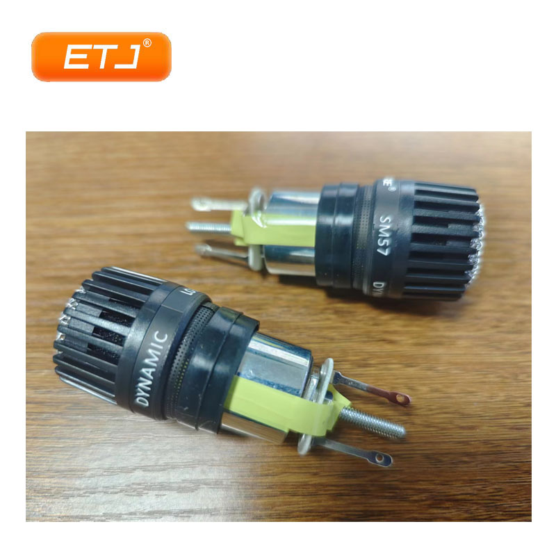 Shure Mic Mv7 - 2 ชิ้น หัวไมโครโฟนแบบหมุนได้ SM57 สำหรับเปลี่ยนแทนหัวไมโครโฟน Shure