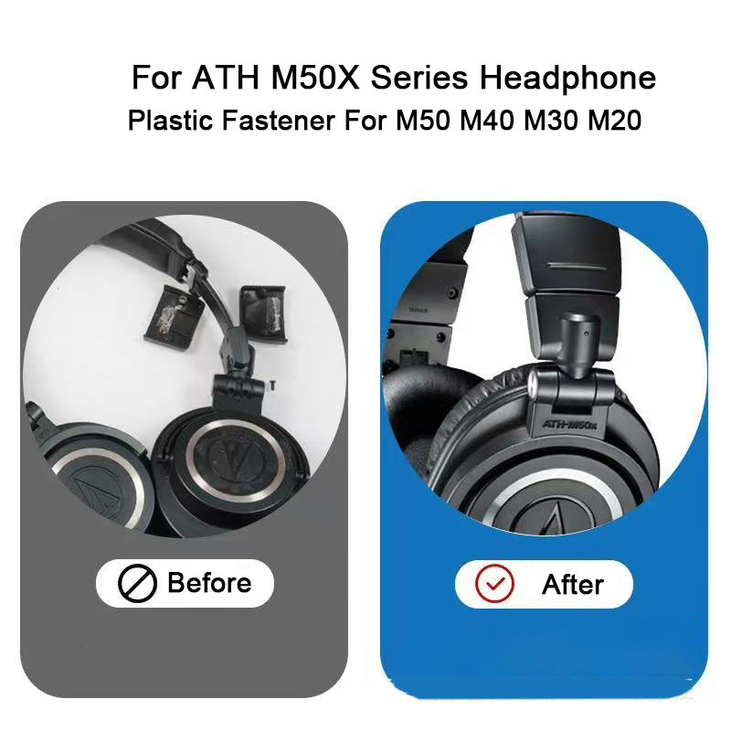 Audio Technica Headphone Ath-M20X - ใหม่เปลี่ยนแถบคาดศีรษะพลาสติกสําหรับ Audio Technica ATH M50X, M40X