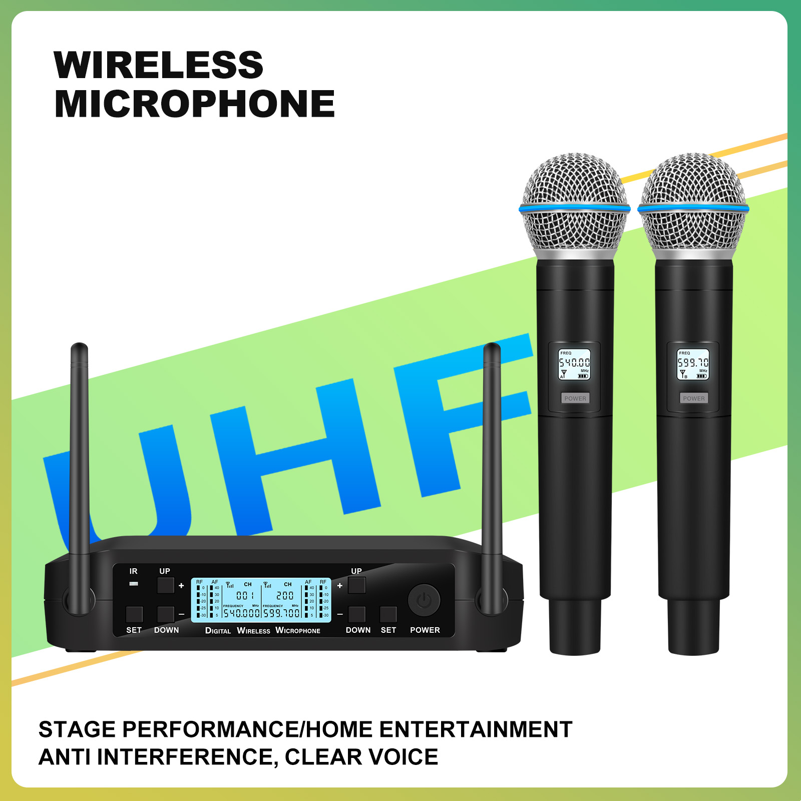 Shure Mic Sm7B - ไมโครโฟนไร้สายระดับมืออาชีพสำหรับ Shu, Glxd4 Beta 58a, ระบบไร้สายระยะไกล,