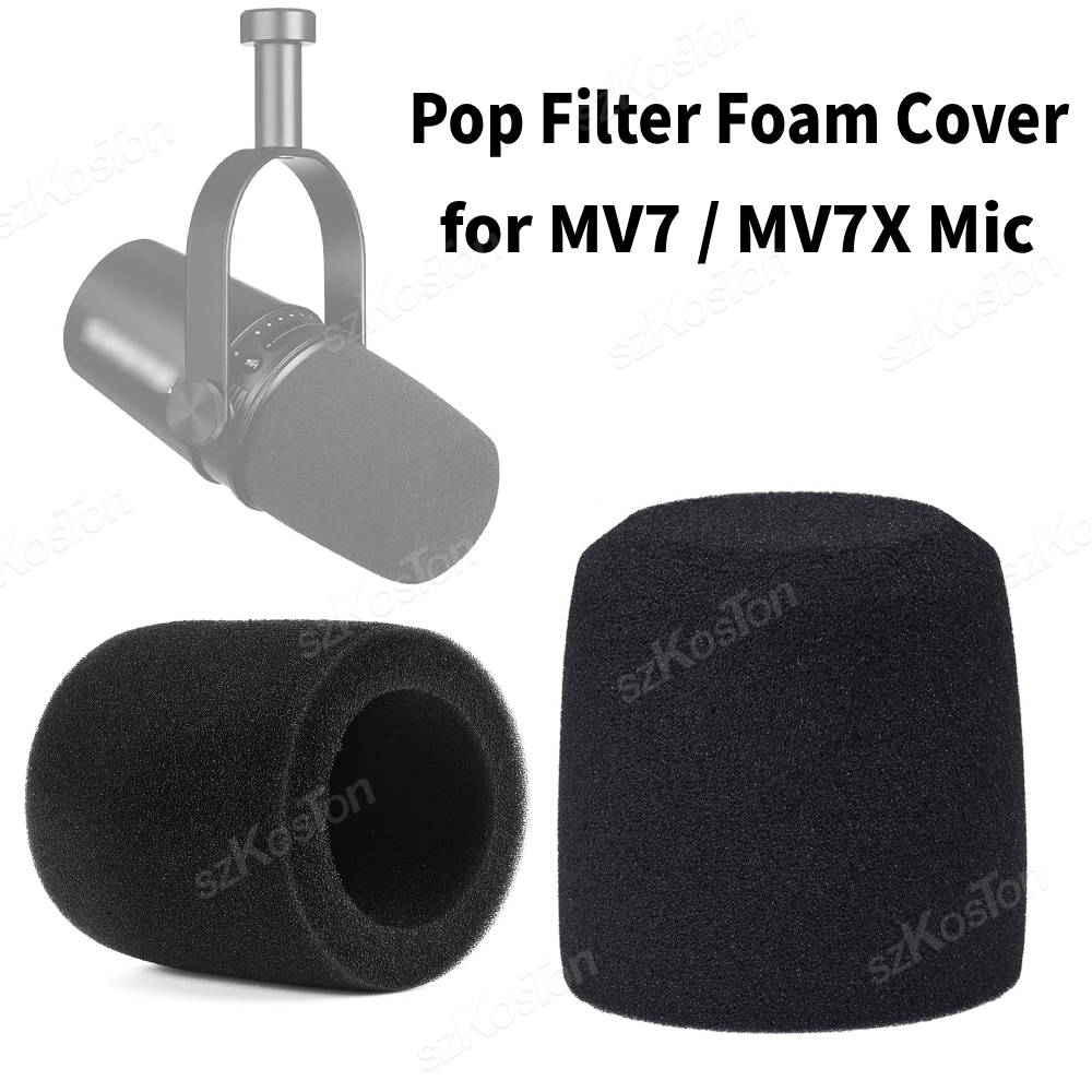 ฟองน้ำลดเสียงรบกวน ฝาครอบป้องก - Shure Mic Mv7 บทวิจารณ์และราคา