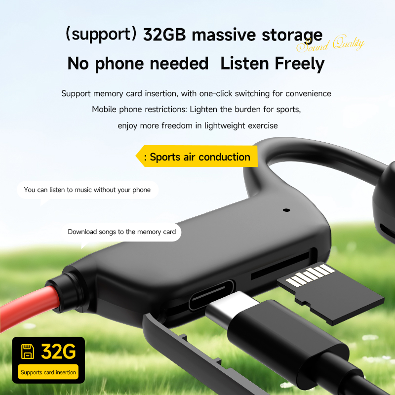 X1Pro หูฟังไร้สายแบบเปิดหูสำหร - Sports Earphone Hook บทวิจารณ์และราคา