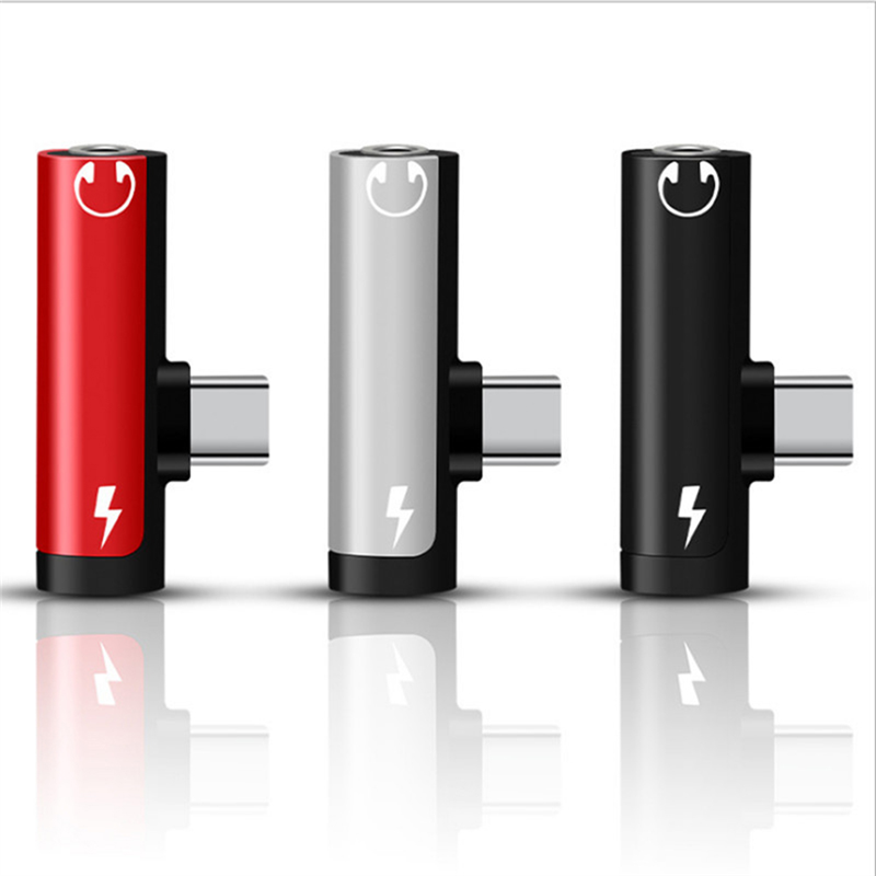 2 อิน 1 ไทป์ ซีอะแดปเตอร์แยกสั - Earphone Splitter Jack บทวิจารณ์และราคา