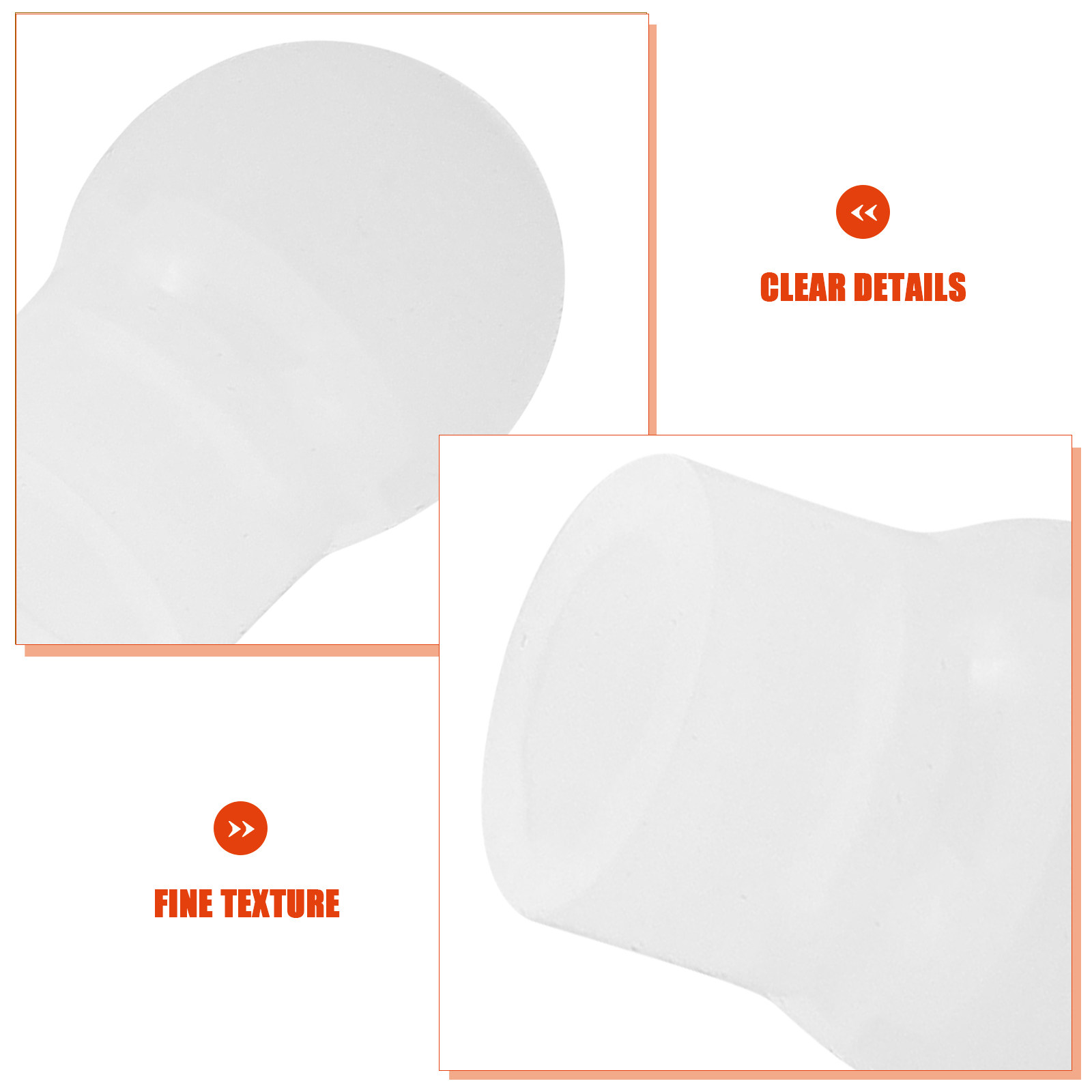 ชุดซิลิโคนสำหรับหูฟังทางการแพท - Silicone Ear Tip Replacement บทวิจารณ์และราคา