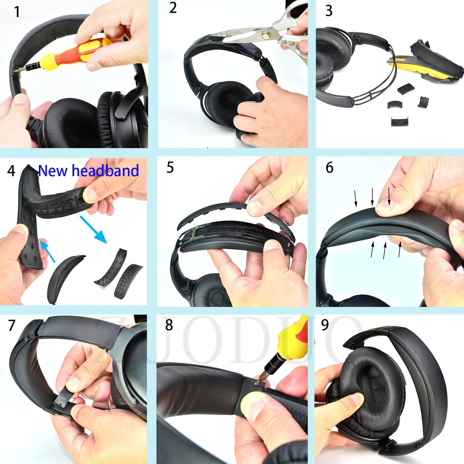 สายคาดศีรษะแบบถอดได้สำหรับ BOS - Bose Headphone Qc45 บทวิจารณ์และราคา