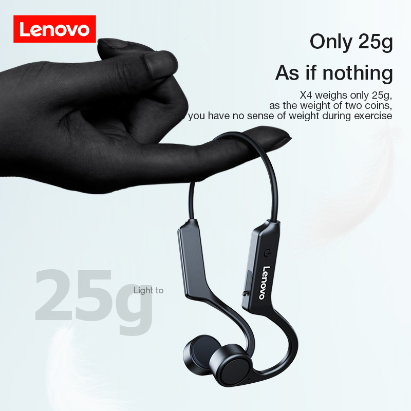 Lenovo X4 Bone Conduction หูฟั - Sports Earphone Hook บทวิจารณ์และราคา