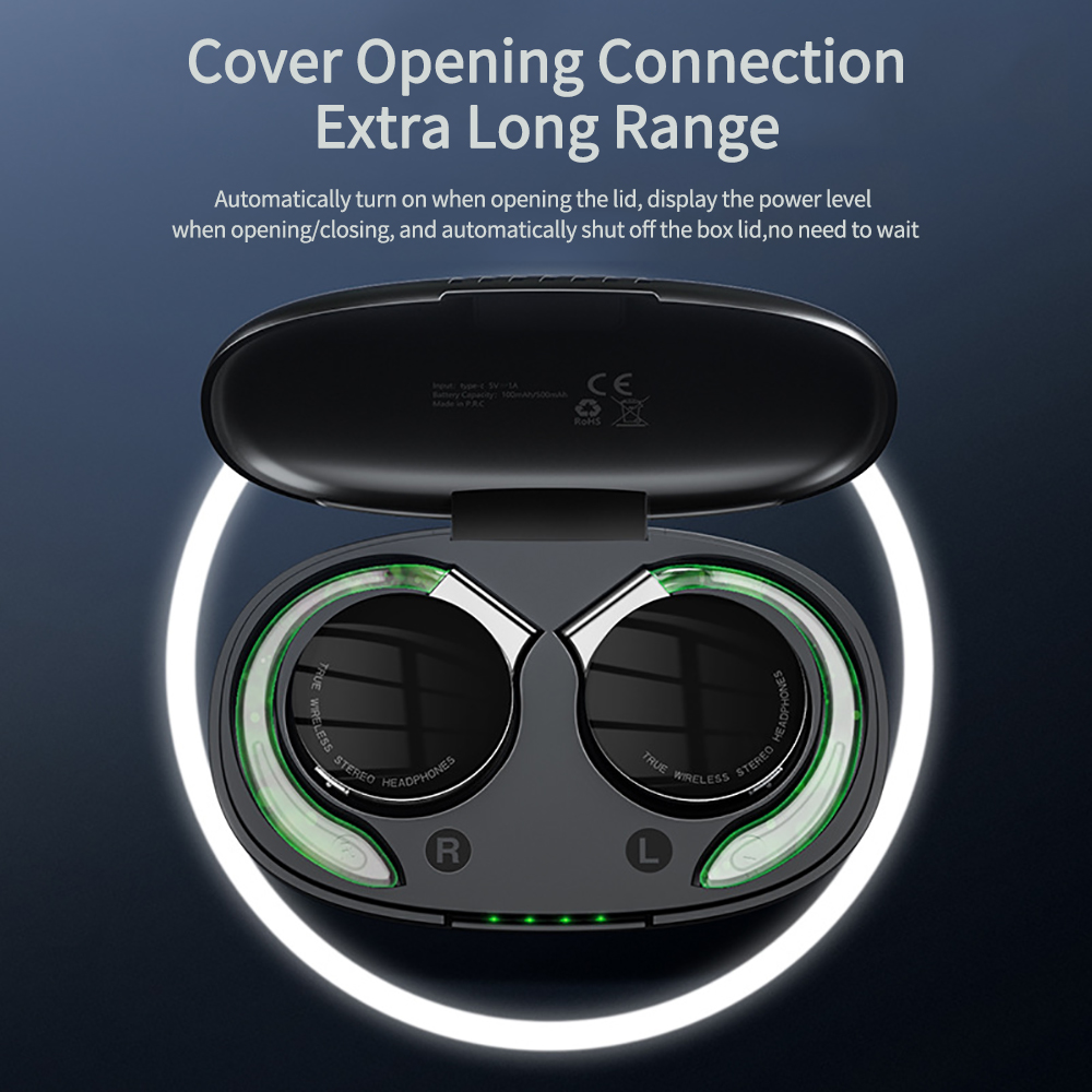 F2 หูฟัง TWS พร้อมไมโครโฟนหูฟั - Sports Earphone Hook บทวิจารณ์และราคา