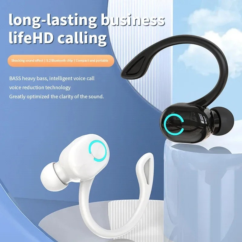 หูฟังไร้สายบลูทูธหูฟังหูฟังมิน - Sports Earphone Hook บทวิจารณ์และราคา