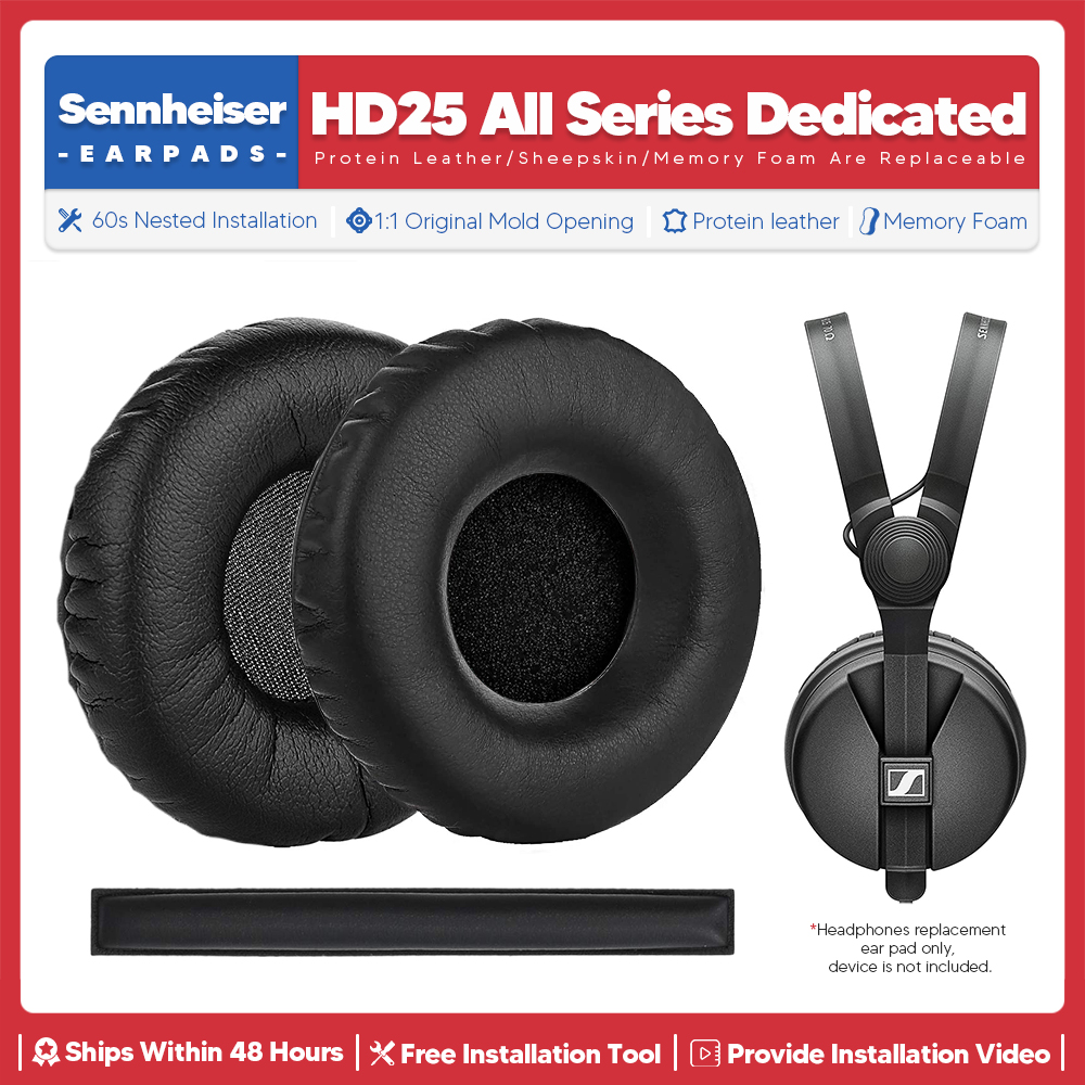 แผ่นรองหูอะไหล่สำหรับ Sennheis - Sennheiser Headphone Hd 25 บทวิจารณ์และราคา
