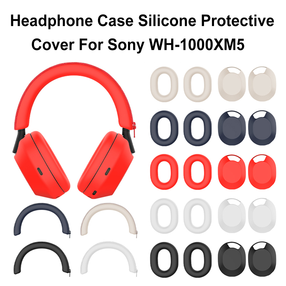 เคสหูฟังปลอกหูฟังซิลิโคนชุดหูฟ - Sony Headphone Wh-1000Xm5 บทวิจารณ์และราคา