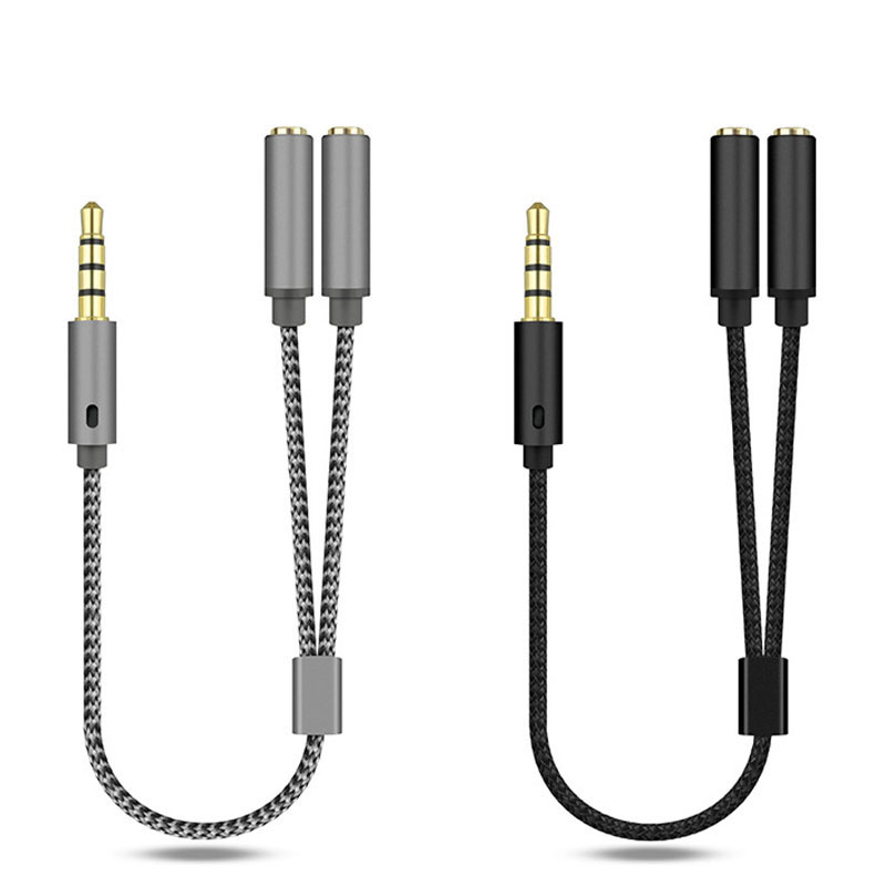 1 ชิ้น 3.5 มม.ตัวแยกสัญญาณเสีย - Earphone Splitter Jack บทวิจารณ์และราคา