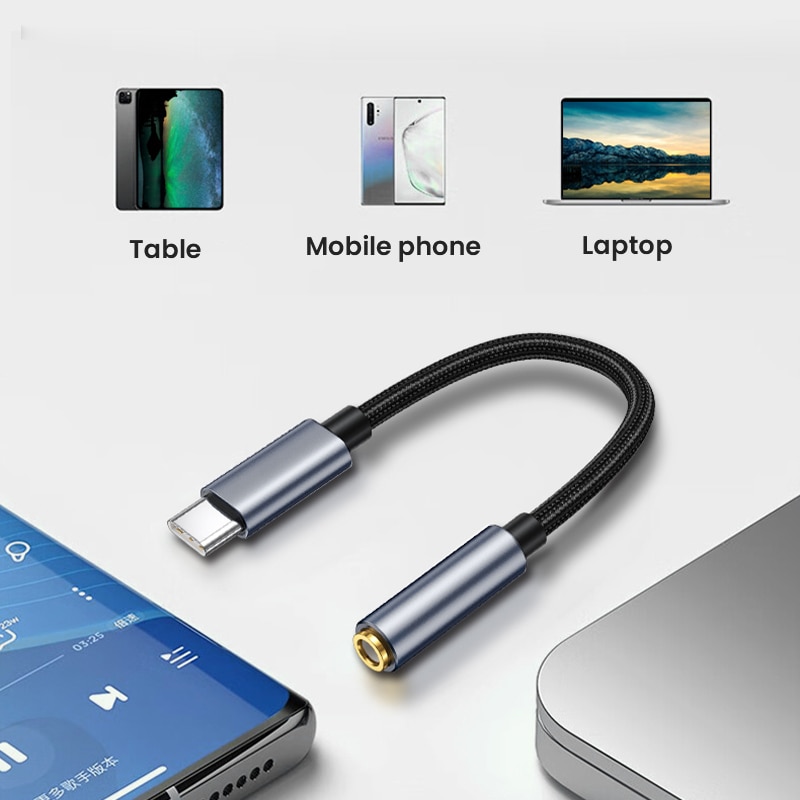 สายแปลงเสียงดิจิตอล Type C เป็ - Usb C Earphone บทวิจารณ์และราคา