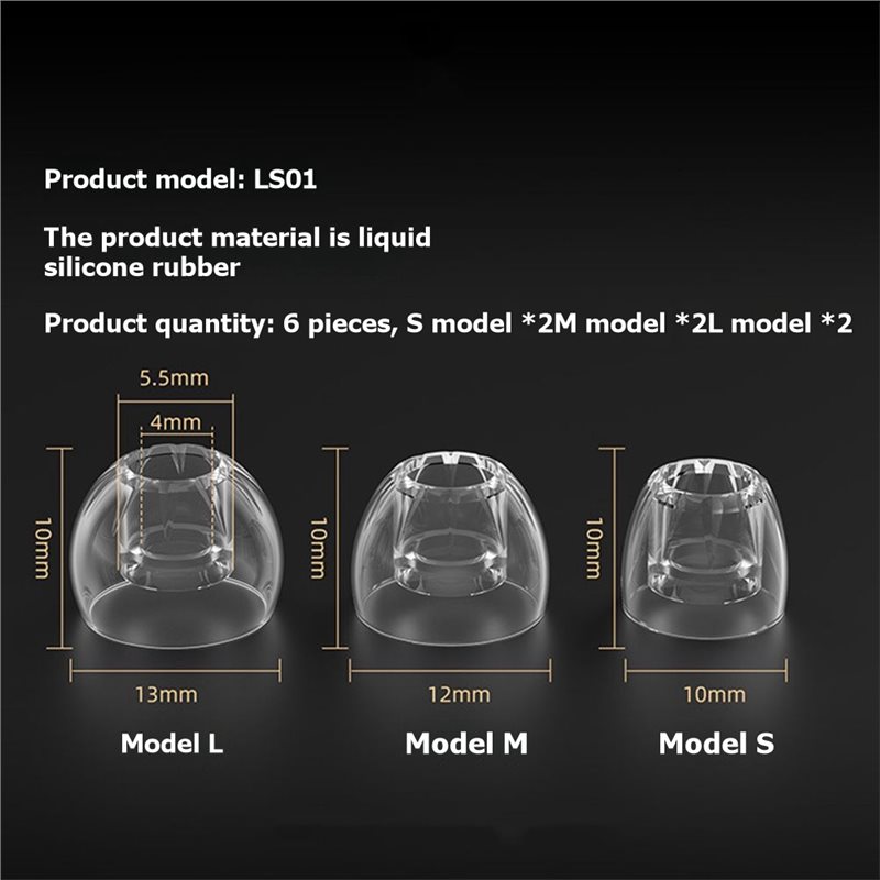 จุกหูฟังซิลิโคน A23F สำหรับ KZ - Silicone Ear Tip Replacement บทวิจารณ์และราคา