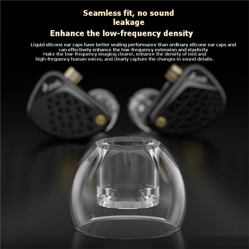 จุกหูฟังซิลิโคน A23F สำหรับ KZ - Silicone Ear Tip Replacement บทวิจารณ์และราคา