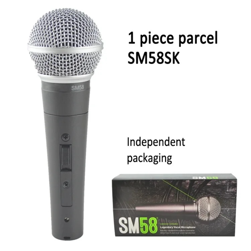 ไมโครโฟนไดนามิก Shure SM58 SK  - Shure Mic Sm58 บทวิจารณ์และราคา