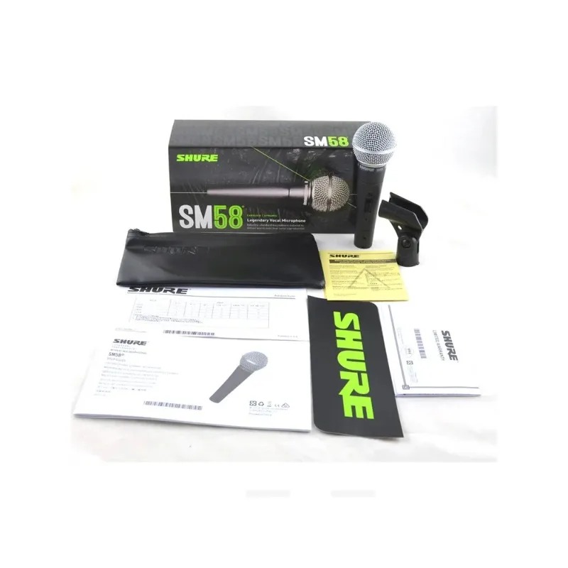 ไมโครโฟนไดนามิก Shure SM58 SK  - Shure Mic Sm58 บทวิจารณ์และราคา