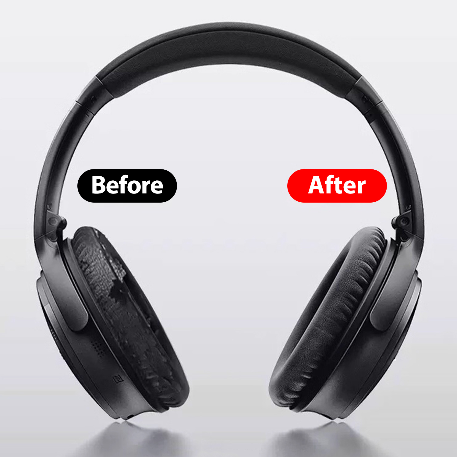 แผ่นรองหูฟังสำหรับหูฟัง Bose Q - Bose Headphone Qc45 บทวิจารณ์และราคา