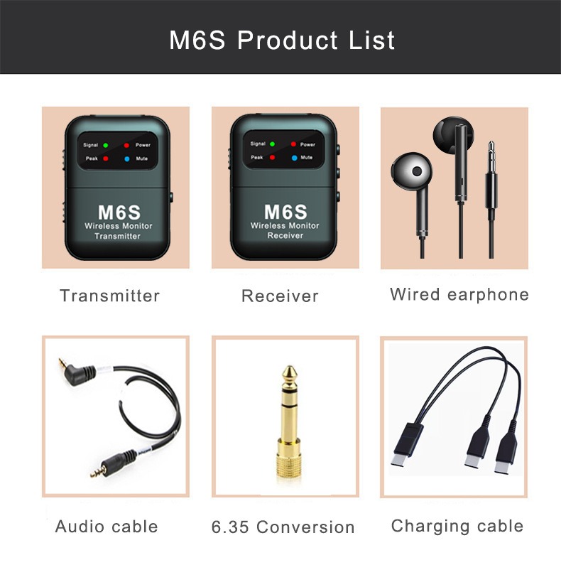 ระบบมอนิเตอร์แบบไร้สายสเตอริโอ - In Ear Monitor Iem บทวิจารณ์และราคา