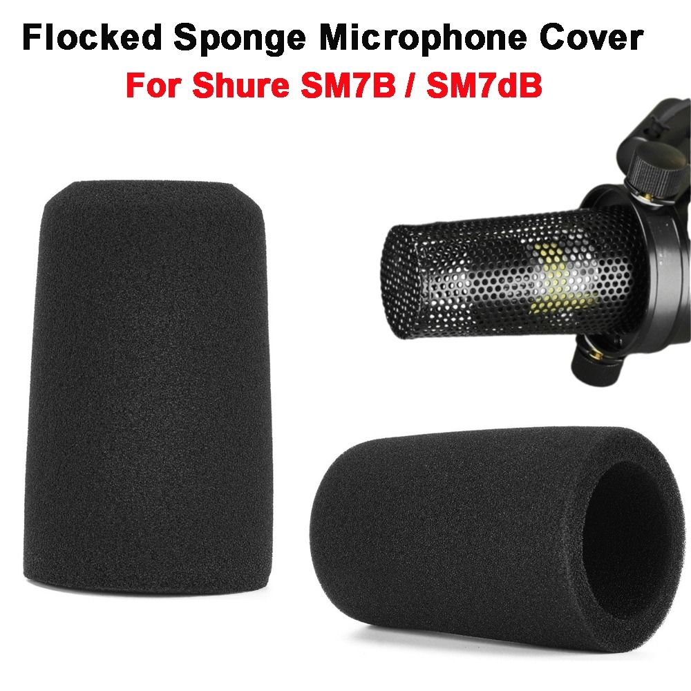 ฝาครอบไมโครโฟนแบบฟองน้ำกำมะหยี - Shure Mic Sm7B บทวิจารณ์และราคา