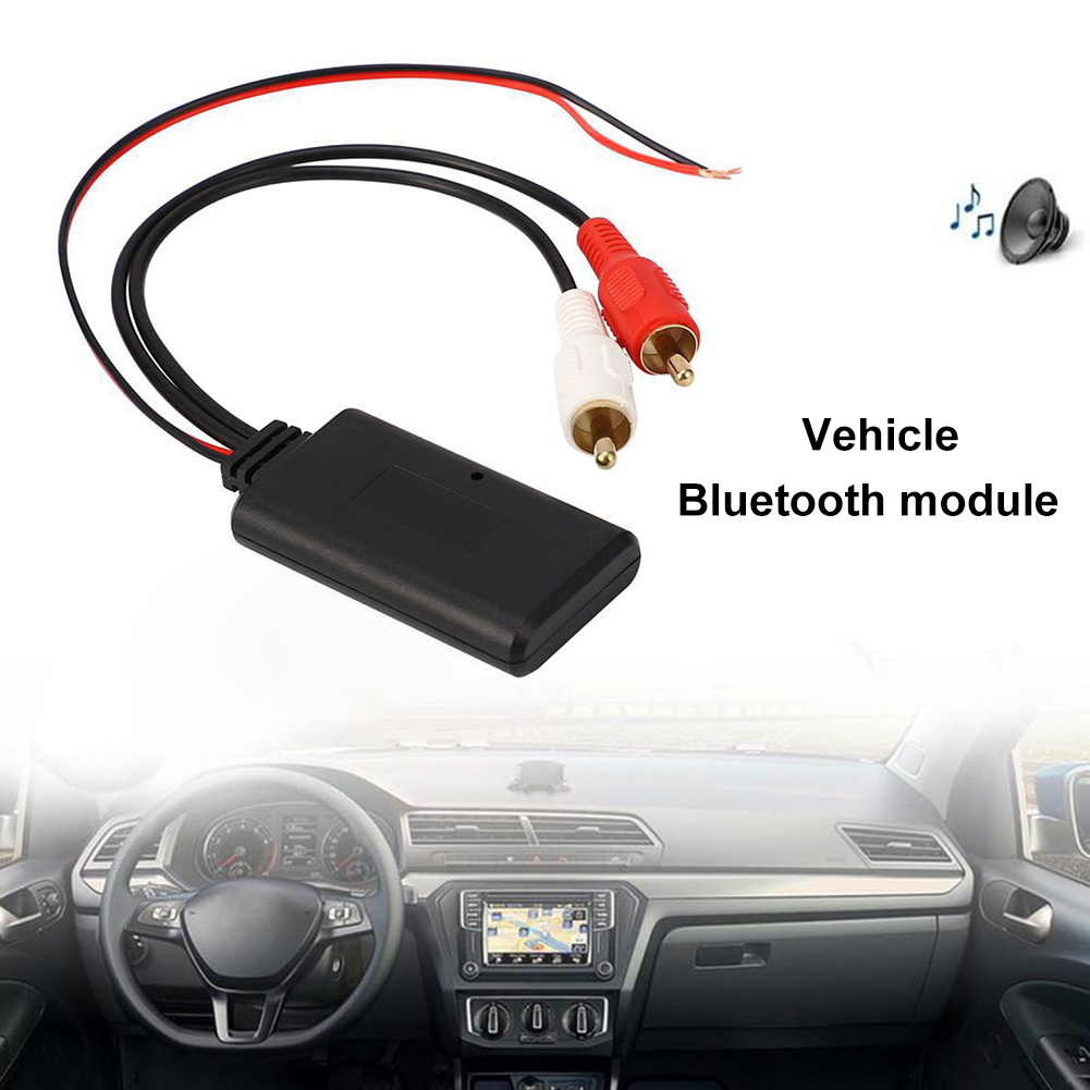 โมดูลรับสัญญาณบลูทูธไร้สายในรถ - Bluetooth Adapter Receiver บทวิจารณ์และราคา