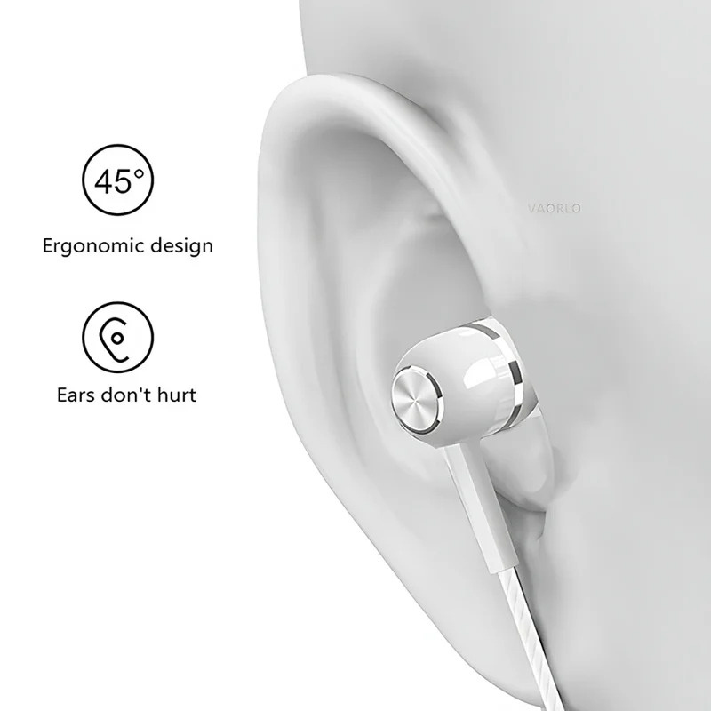 1/2/3/4 ชิ้น 3.5 มม. หูฟังแบบม - Noise Cancelling Headphone บทวิจารณ์และราคา