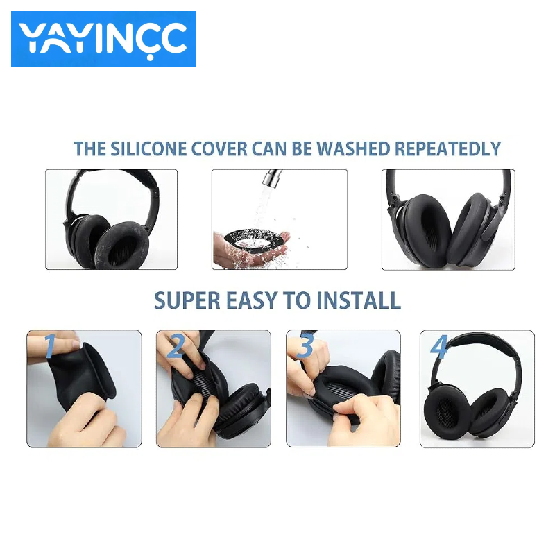 YAYINCC สําหรับ Bose QC15 QC25 - Bose Headphone Qc45 บทวิจารณ์และราคา