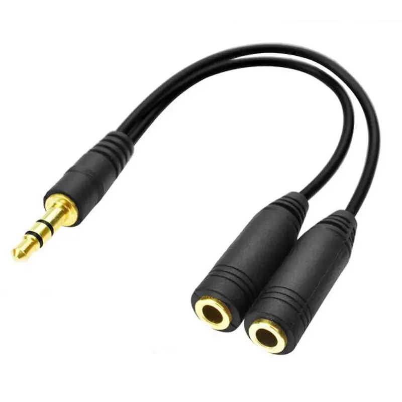 หูฟัง Splitter, 3.5 มม. สายต่อ - Earphone Splitter Jack บทวิจารณ์และราคา