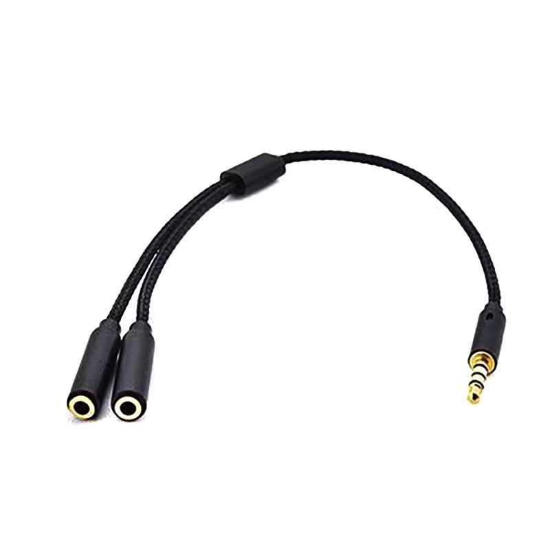 สายแยกเสียงแบบถักขนาด 3.5 มม.  - Earphone Splitter Jack บทวิจารณ์และราคา