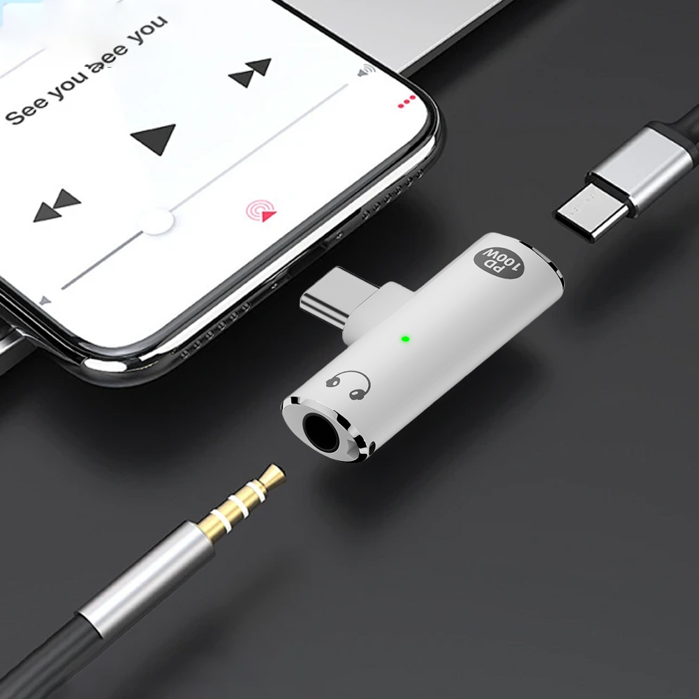 อะแดปเตอร์เสียง 2 in 1 แบบ Aux - Earphone Splitter Jack บทวิจารณ์และราคา