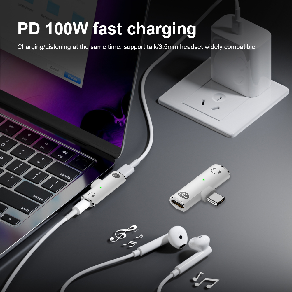 อะแดปเตอร์เสียง 2 in 1 แบบ Aux - Earphone Splitter Jack บทวิจารณ์และราคา