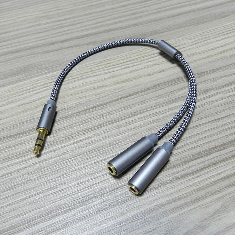 1PCS 3.5 มม.เสียง Splitter Y แ - Earphone Splitter Jack บทวิจารณ์และราคา