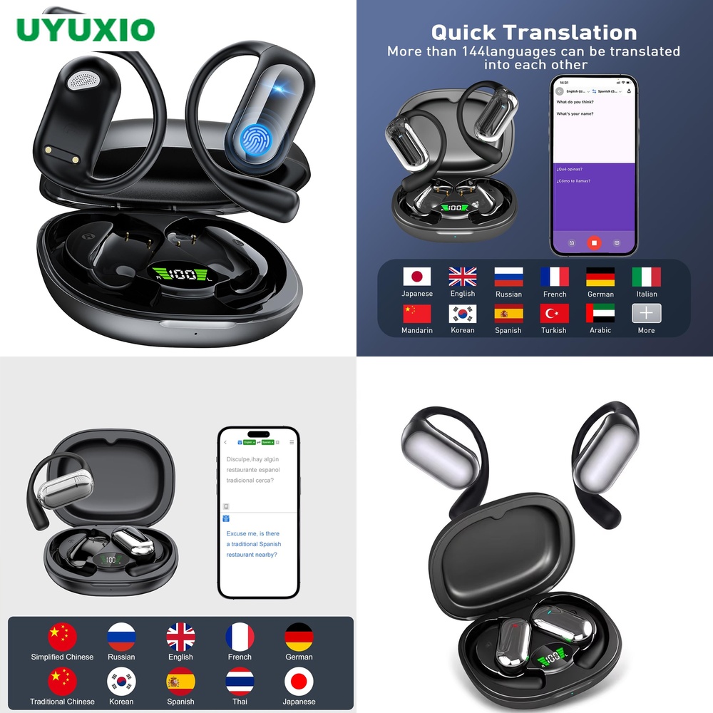 หูฟังแปลภาษาอัจฉริยะแบบเปิดหู  - Earbuds Charging Case บทวิจารณ์และราคา