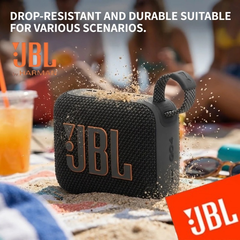 ลำโพงพกพาไร้สาย JBL Go 4, กันน - Jbl Speaker Go 4 บทวิจารณ์และราคา
