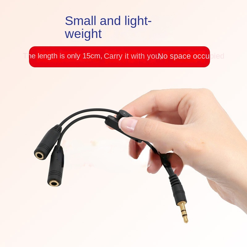 3.5แจ็คแจ็คสเตอริโอ3.5มม.สายออ - Earphone Splitter Jack บทวิจารณ์และราคา