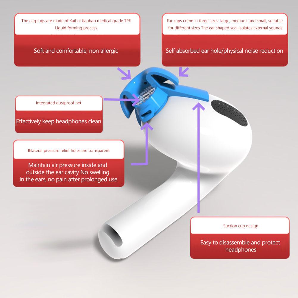 หูฟังตัดเสียงรบกวนทางกายภาพสํา - Silicone Ear Tip Replacement บทวิจารณ์และราคา
