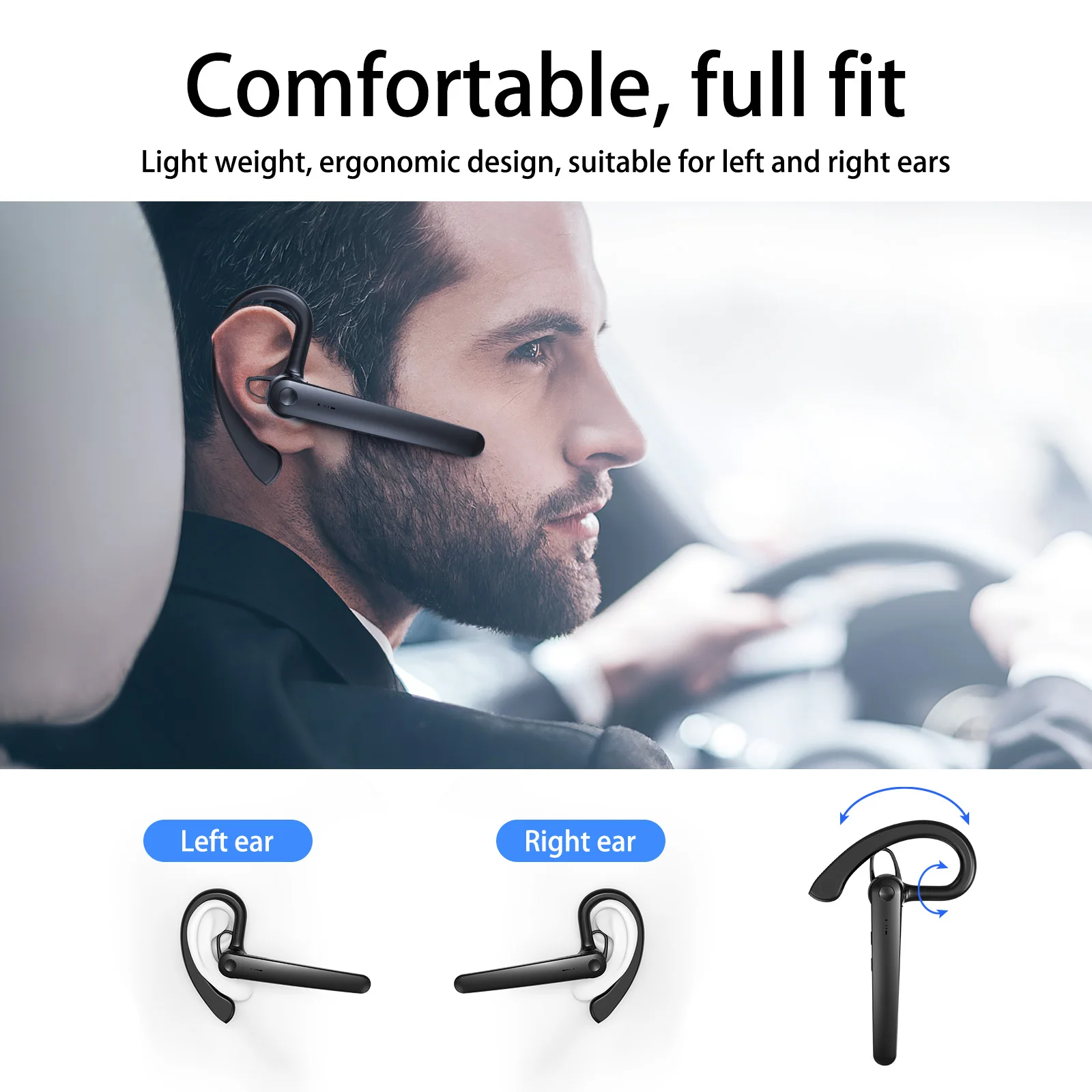 หูฟังไร้สายบลูทูธพร้อมไมโครโฟน - Noise Cancelling Headphone บทวิจารณ์และราคา